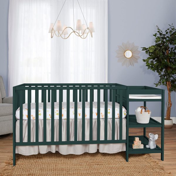 Synergy Convertible Crib Changer Olive - Image 7