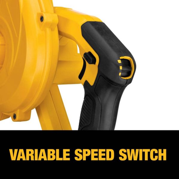 20V MAX Cordless Compact Jobsite Blower 135 MPH 100 CFM (Tool Only) DCE100B - Image 5